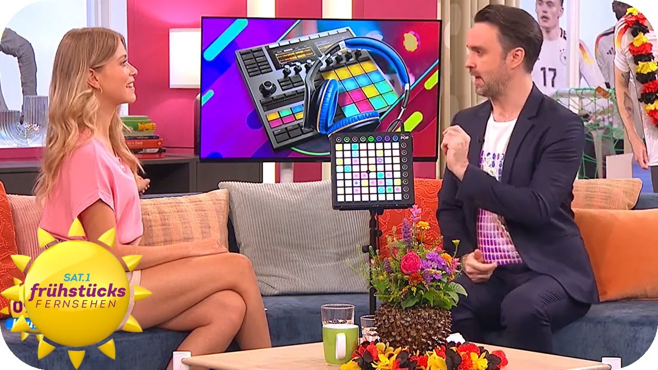 KI in der Musikindustrie - faszinierend und zugleich auch beängstigend | SAT.1 Frühstücksfernsehen
