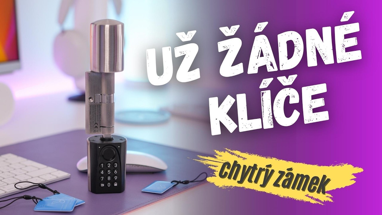 Zapomeňte na klíče 🔑 s tímhle zámkem je už nikdy nebudete potřebovat | Recenze WELOCK ToucA51 Pro