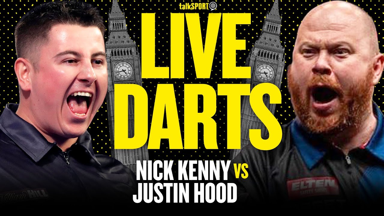 🎯 LIVE: Nick Kenny v Justin Hood | 2026 World Darts Championship WATCHALONG