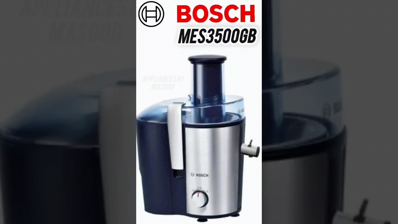BOSCH MES35000GB JUICE EXTRACTOR | #mes3500gb #shorts #trending #juiceextractor