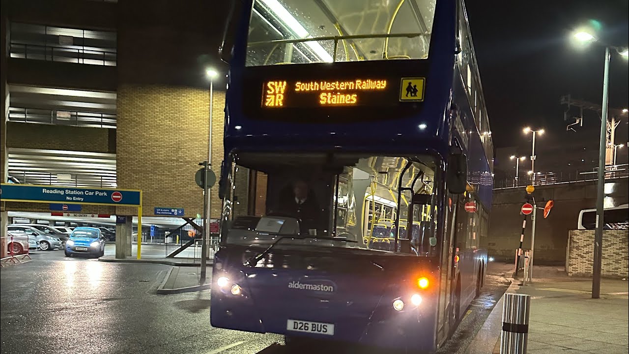 *D26 BUS*Aldermaston 55Reg Volvo B9TL ADL Enviro500(Ex Dublin Bus)