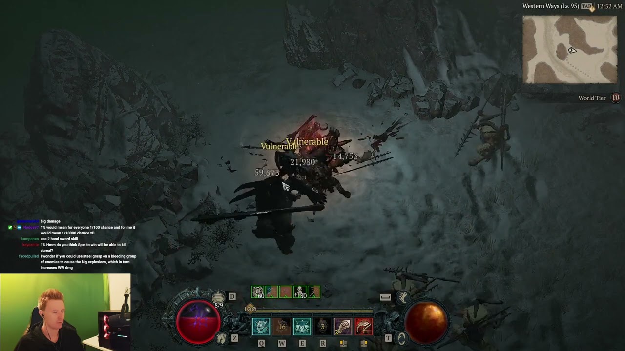Gushing Wounds Overpown Bleed Procs per Enemy