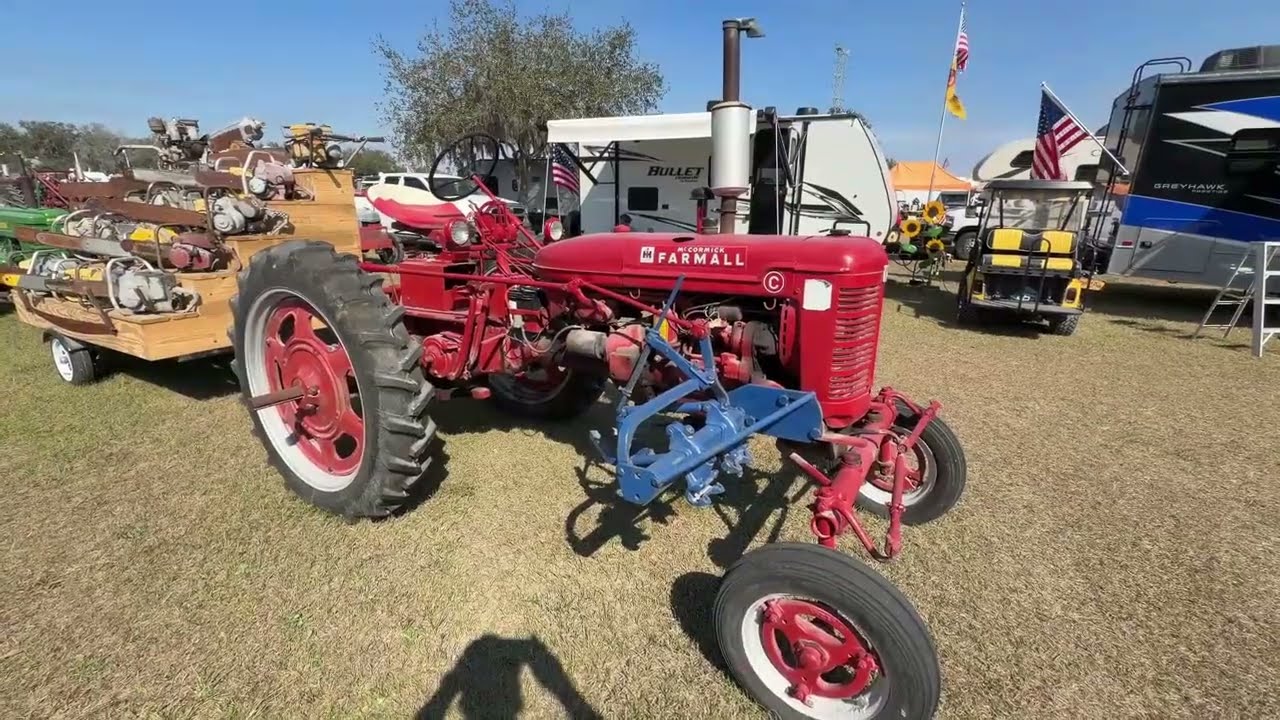 Florida Flywheelers 2026 a few Antique Tractors