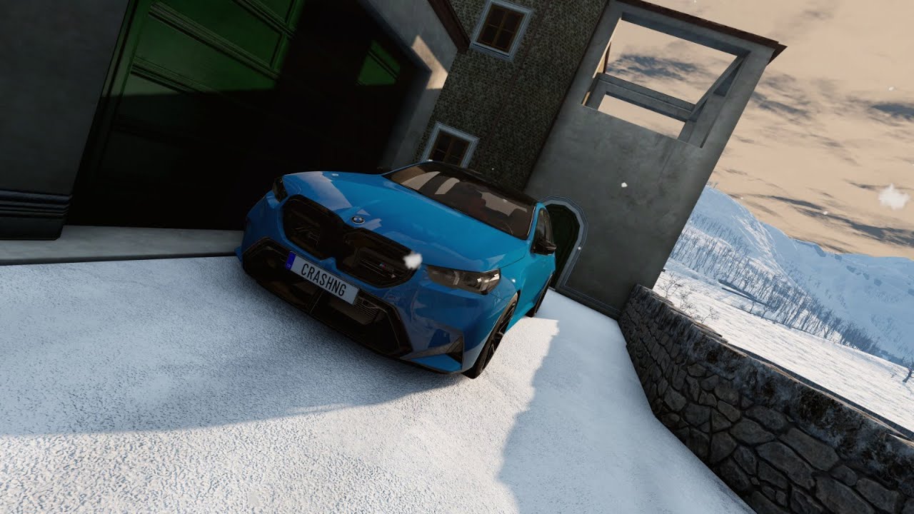 Private Server: Testing Modded Cars in Snowy Italy | 4K HDR 60FPS