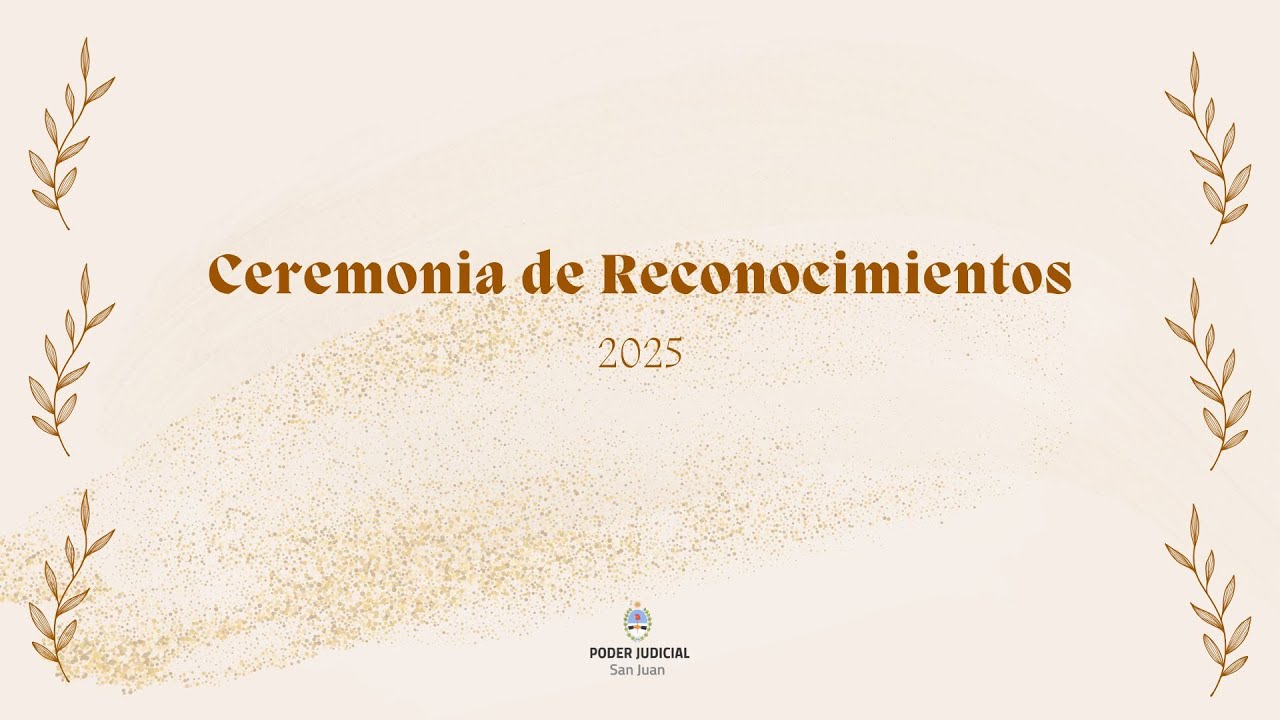 CEREMONIA DE RECONOCIMIENTOS 2025 - Homenaje a fallecidos