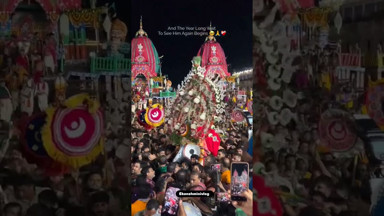 Jagannath Puri Rath Yatra 2026 Last Glimpse of Mahaprabhu Ji 😭 | Until Next Year |