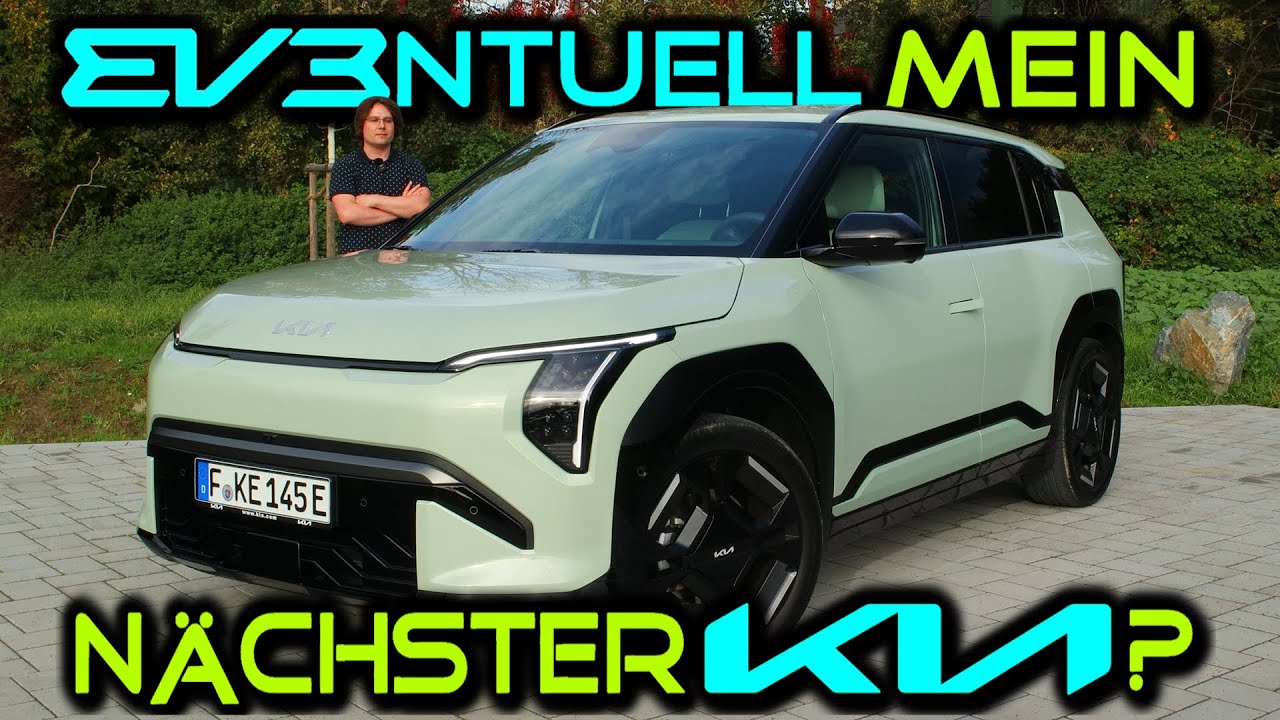 2025 Kia EV3 GT-line 81,4 kWh (204 PS) - Test Daten Infos Probefahrt Preise Verbrauch Review deutsch