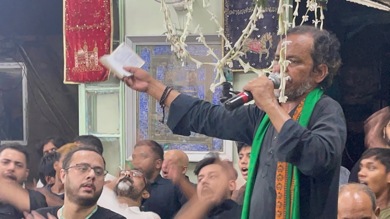 8th Muharram 2022 | Sayyada Pursa Lijiye | Aslam (dada) Karbalai | Gol Khoti Calcutta Azadari