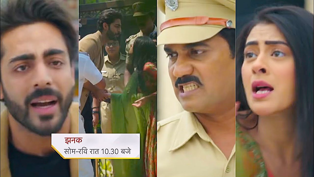 Jhanak Today Episode PROMO |2nd Apr 2025|Jhanak or Anirudh ke saath zabardasti, police ne ki rok-tok