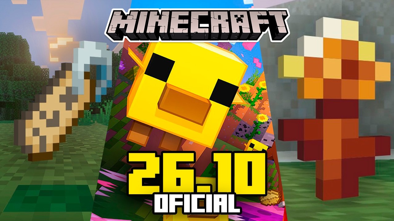 Minecraft 26.10 OFICIAL (Bedrock) TINY TAKEOVER!