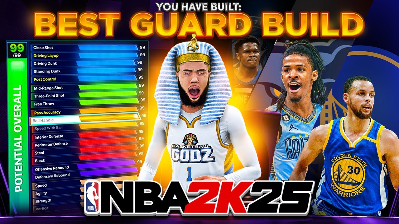 BEST GAME BREAKING GUARD BUILD in NBA 2K25! *NEW* ISO DEMON BUILD is a DEMIGOD! Best Build 2k25