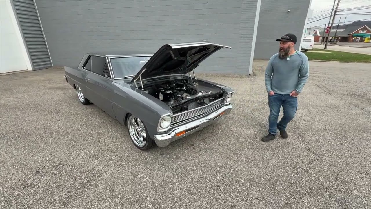 V1800 — Chevrolet Nova 1966 года выпуска на продажу — MAXmotive Pittsburgh, PA