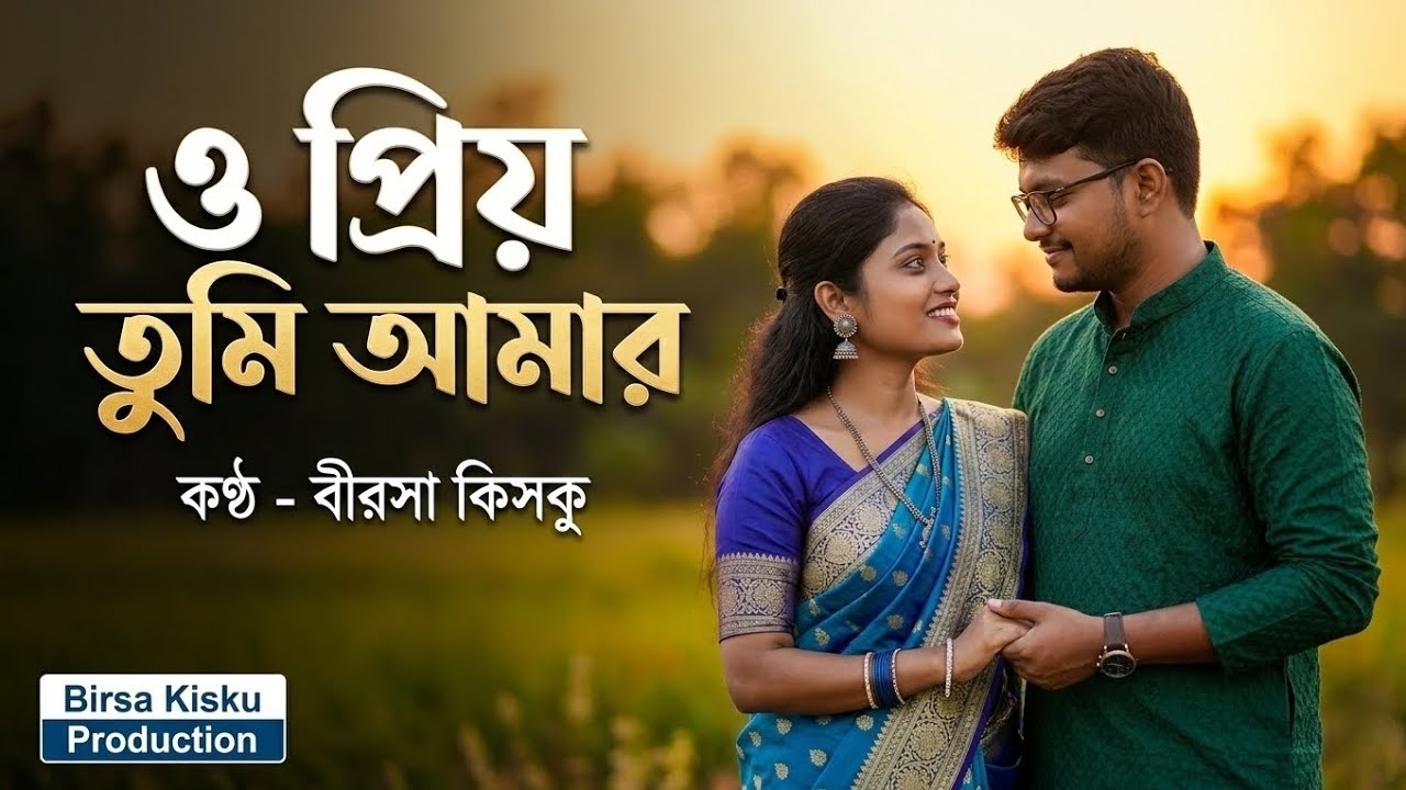 O Priyo Tumi Amar | Birsa Kisku | New Romantic Bengali Song 2026 | Official Music Video