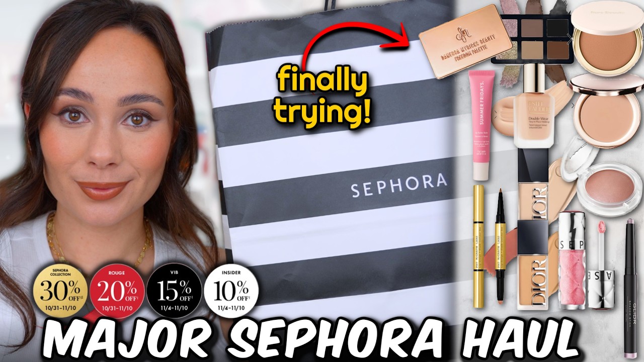 Haul z okazji wyprzedaży Sephora: kupuję wszystko, co mam na liście życzeń! 😅