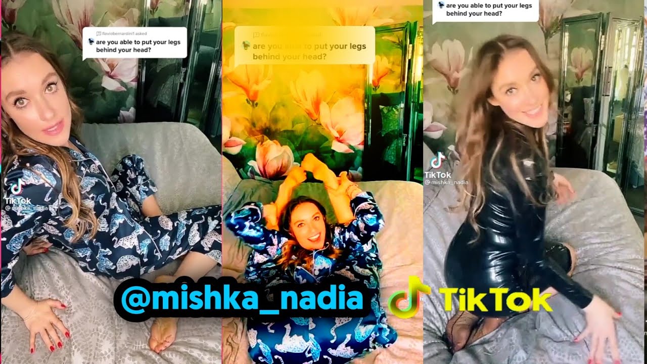 Can u put your leg behind your head.only @mashka_nadia
