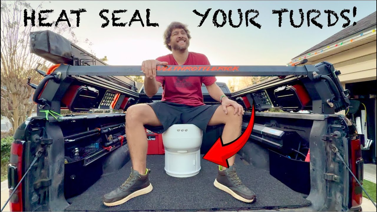 🔥 All-New Modiwell R1808 RV Camping Overland Toilet | Waterless Composting Dry Flush | NO SMELL!