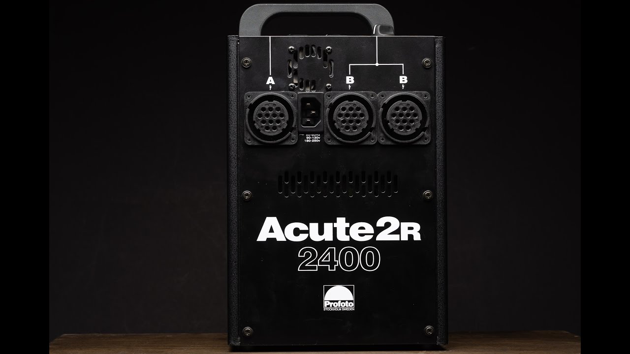 Profoto Acute2R 2400 - PocketWizard Remote Built In - Missing Antenna