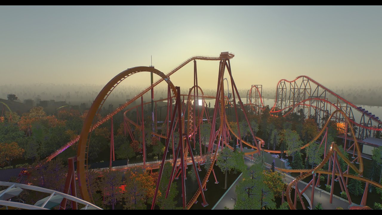 NoLimits 2 Dive Coaster Raw POV (FVD++)