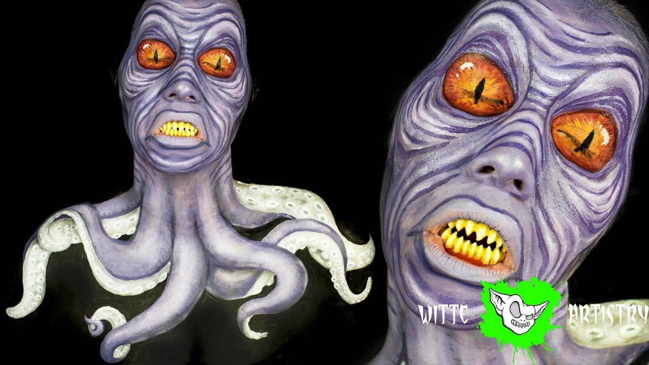 ✅ Legend of the UMIBOZU  MAKEUP TUTORIAL (Japanese Mythology) NsomniaksDream MYTHS CONTEST