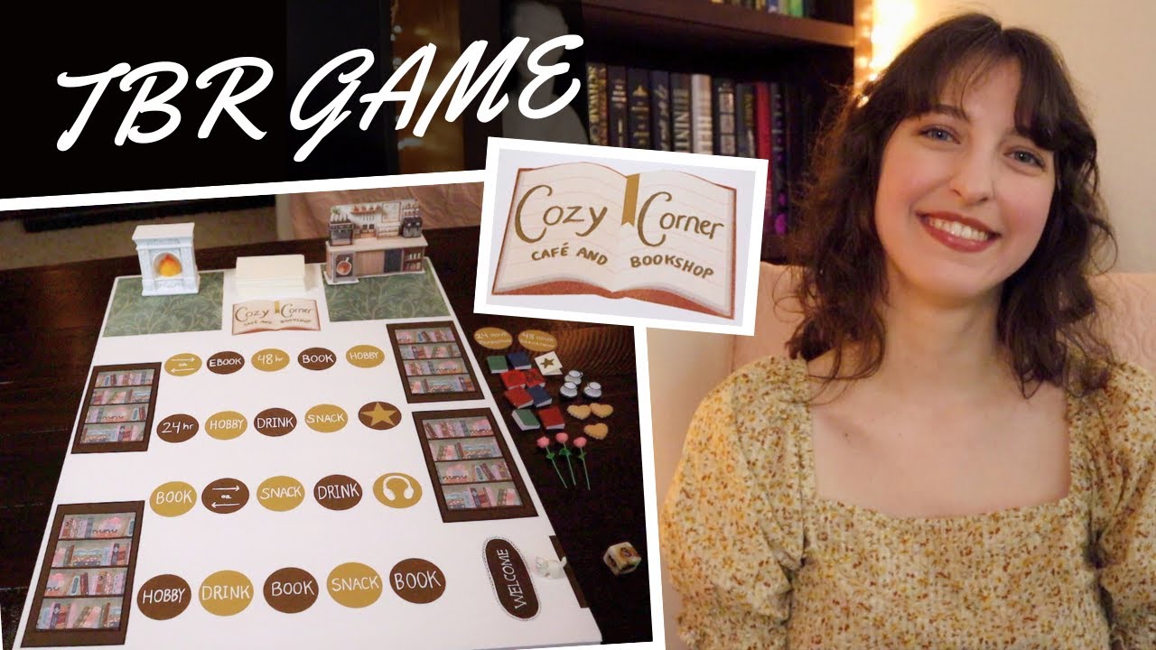 TBR GAME picks my June reads ✨ Cozy Corner Café & Bookshop ☕️🥐📖