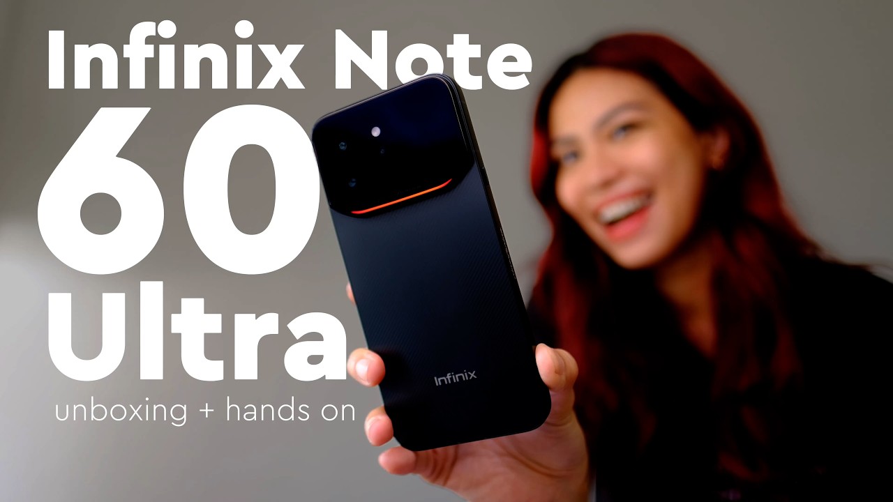 Распаковка и первый взгляд на Infinix Note 60 Ultra!