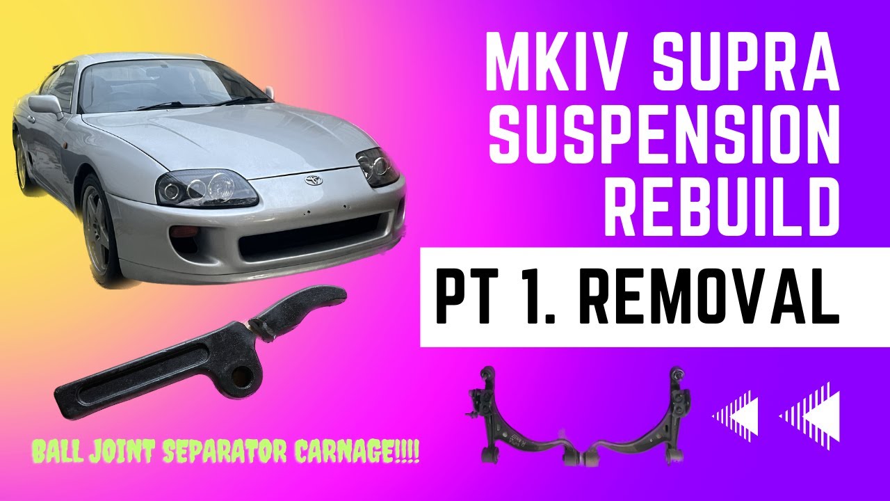 Капитальный ремонт подвески Supra MKIV — Часть 1 — Демонтаж