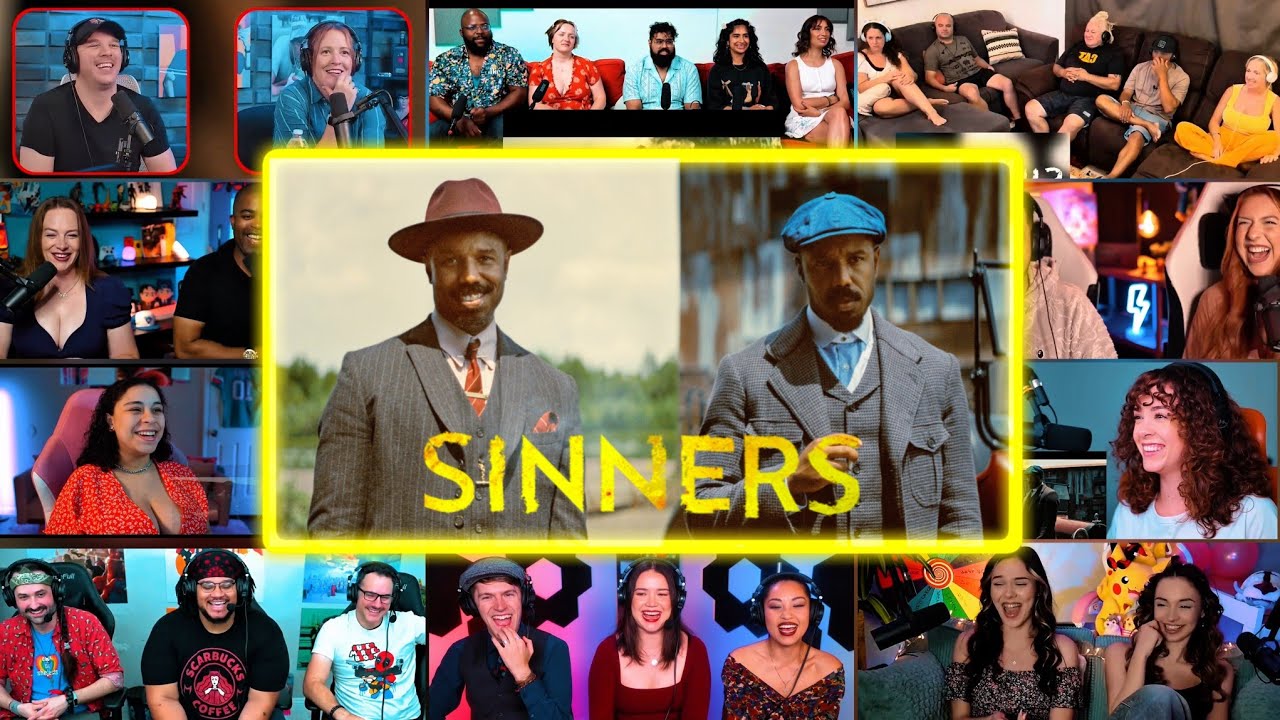 Youtubers React To SMOKE AND STACK FOR THE 1ST TIME | Sinners Movie SmokeStack Twins Reaction Mashup