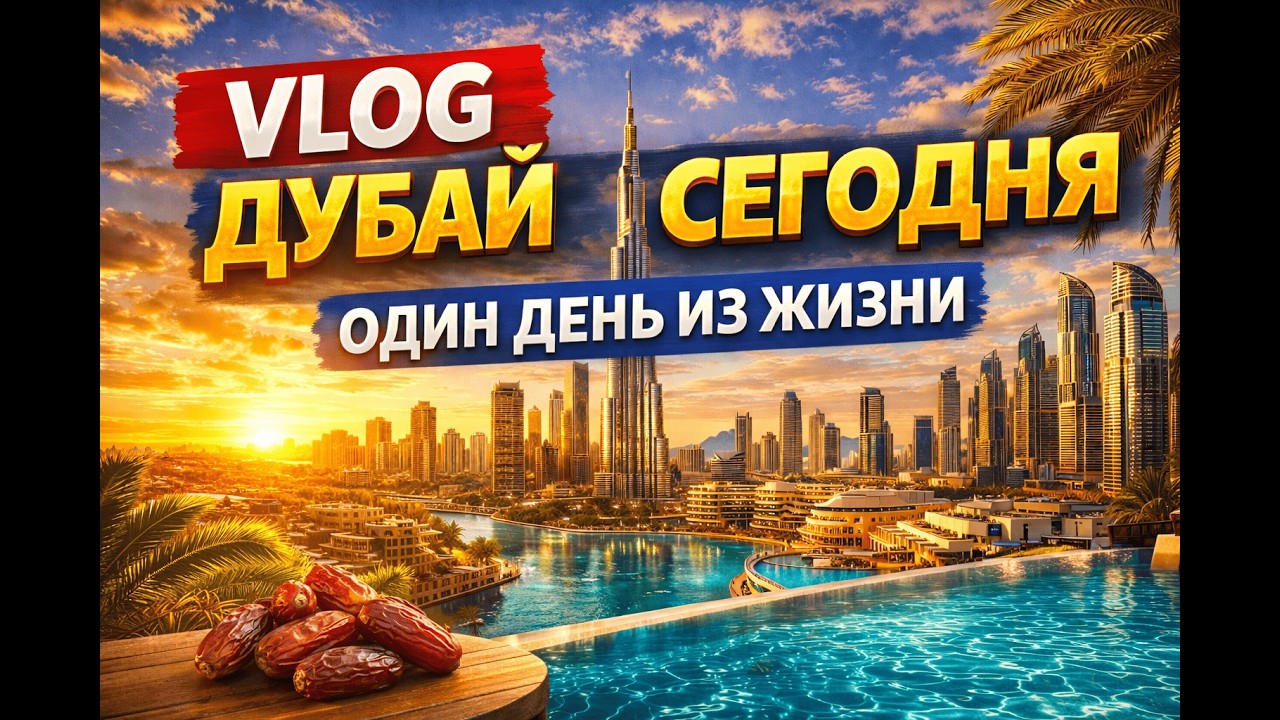 Дубай сегодня. Один день из жизни в ОАЭ 🇦🇪