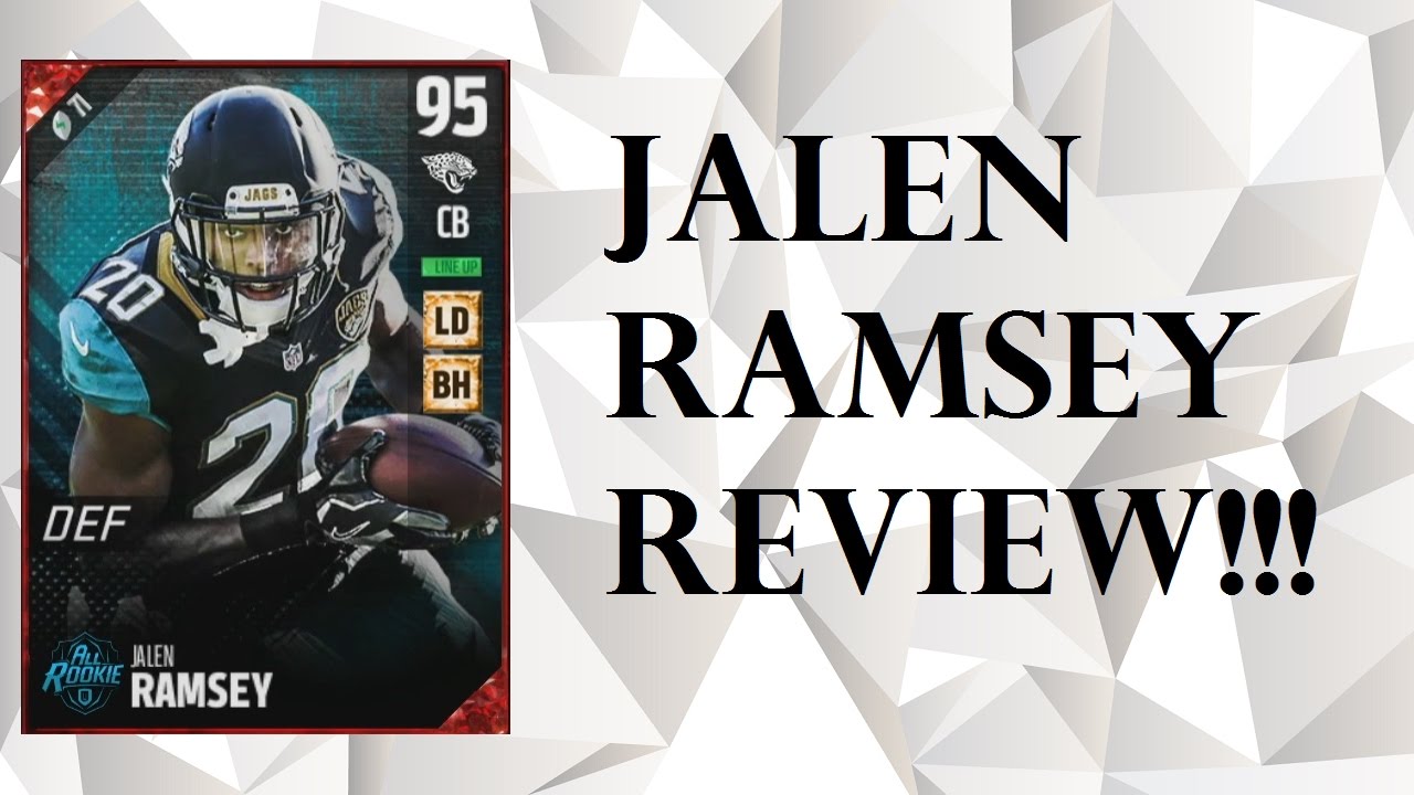 How Good is 95 Overall Jalen Ramsey? - MUT 17 Player Review