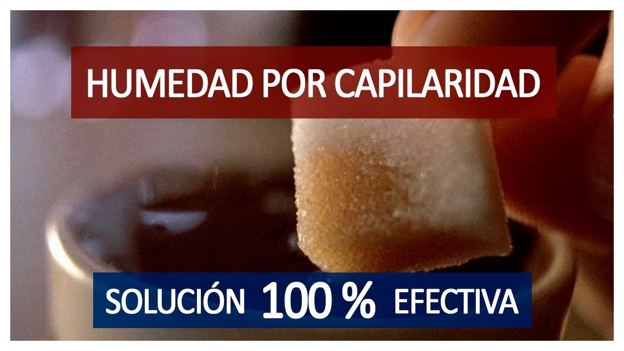llᐈ Cómo ARREGLAR Problemas de HUMEDAD en Paredes ✪CAPILARIDAD✪