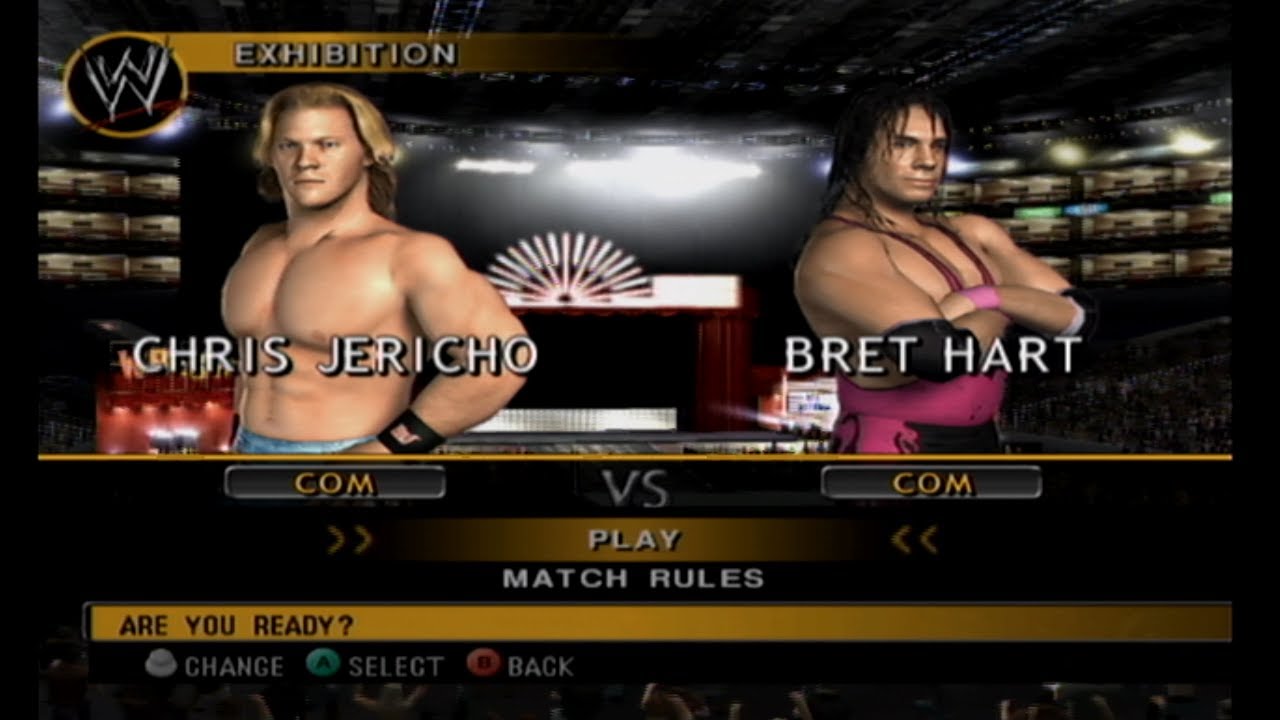 WWE Day of Reckoning 2 - Chris Jericho vs. Bret Hart