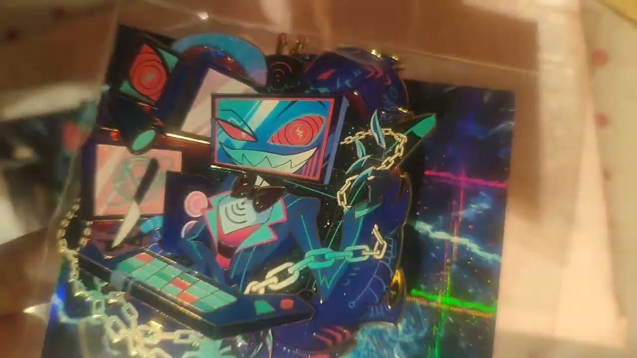 Unboxing Hazbin Hotel Pins (From Yiyi Night & HunterFlowerPin)