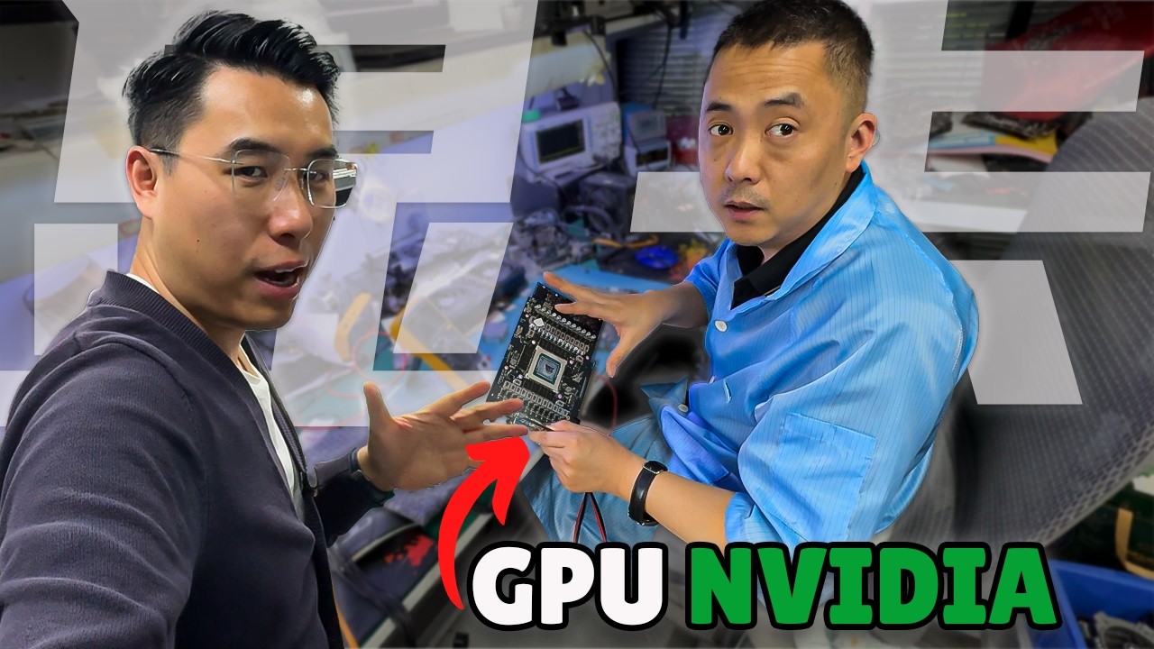 Inside the Chinese lab that repairs graphics cards in the AI ​​era.