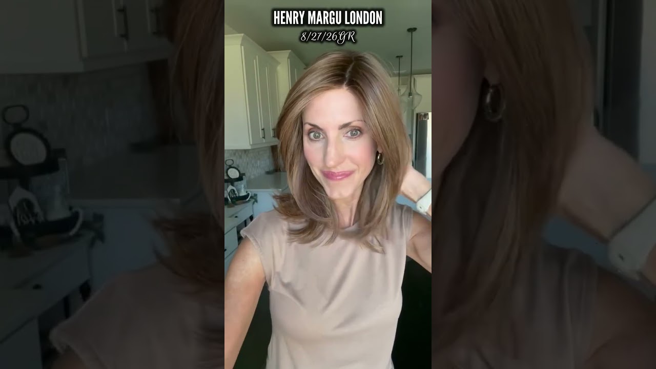 Henry Margu LONDON 8/27/26GR Wig Review! Beautiful NEW Style! #short #shorts