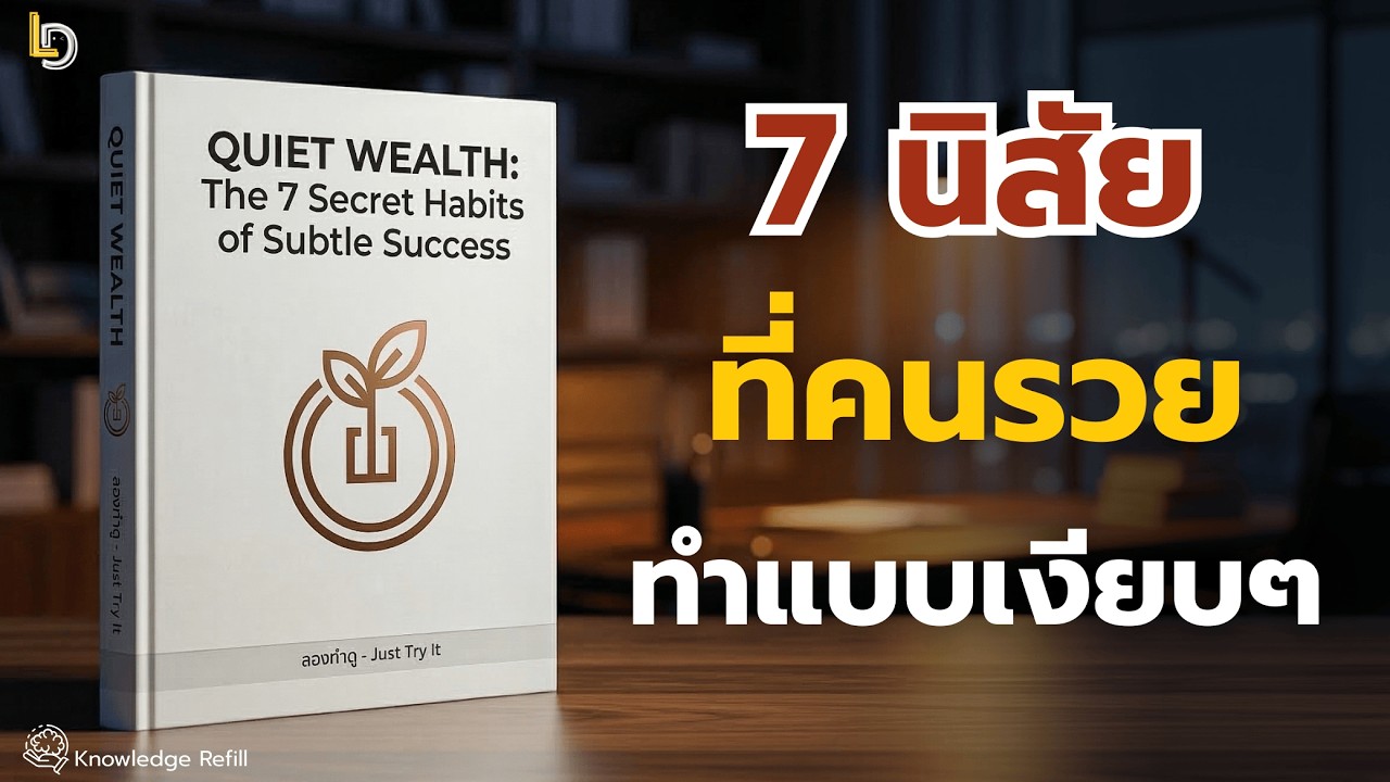 7 นิสัยคนรวยที่ทำแบบเงียบๆ พัฒนาตัวเองสู่ความมั่งคั่งด้วยจิตวิทยาความสำเร็จ | Knowledge Refill EP.14