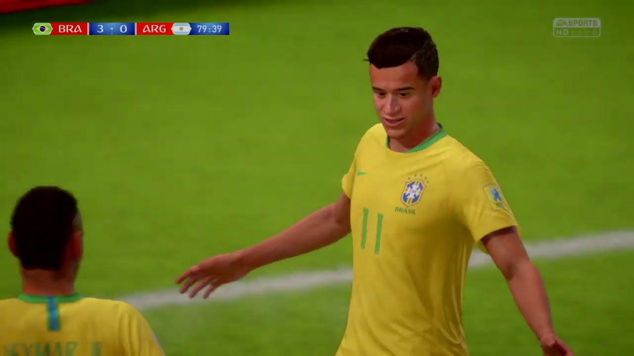 FIFA 18 World Cup Brazil vs Argentina 