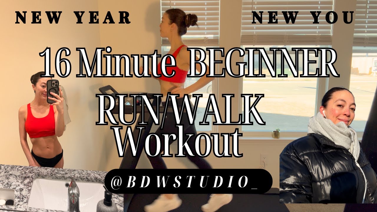 Beginner Running Workout at Home or Outside | 16 Minutes