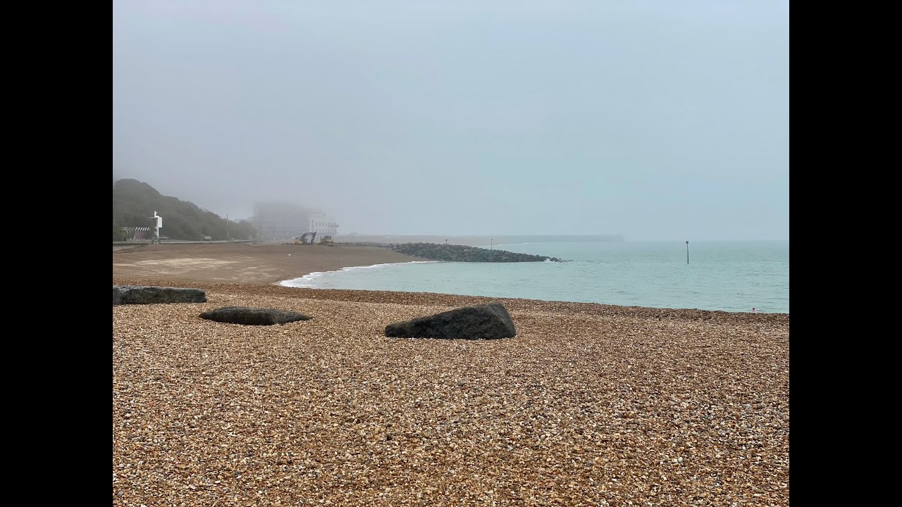 98. Metal Detecting along Folkestone Beach and back out with the Deus 2