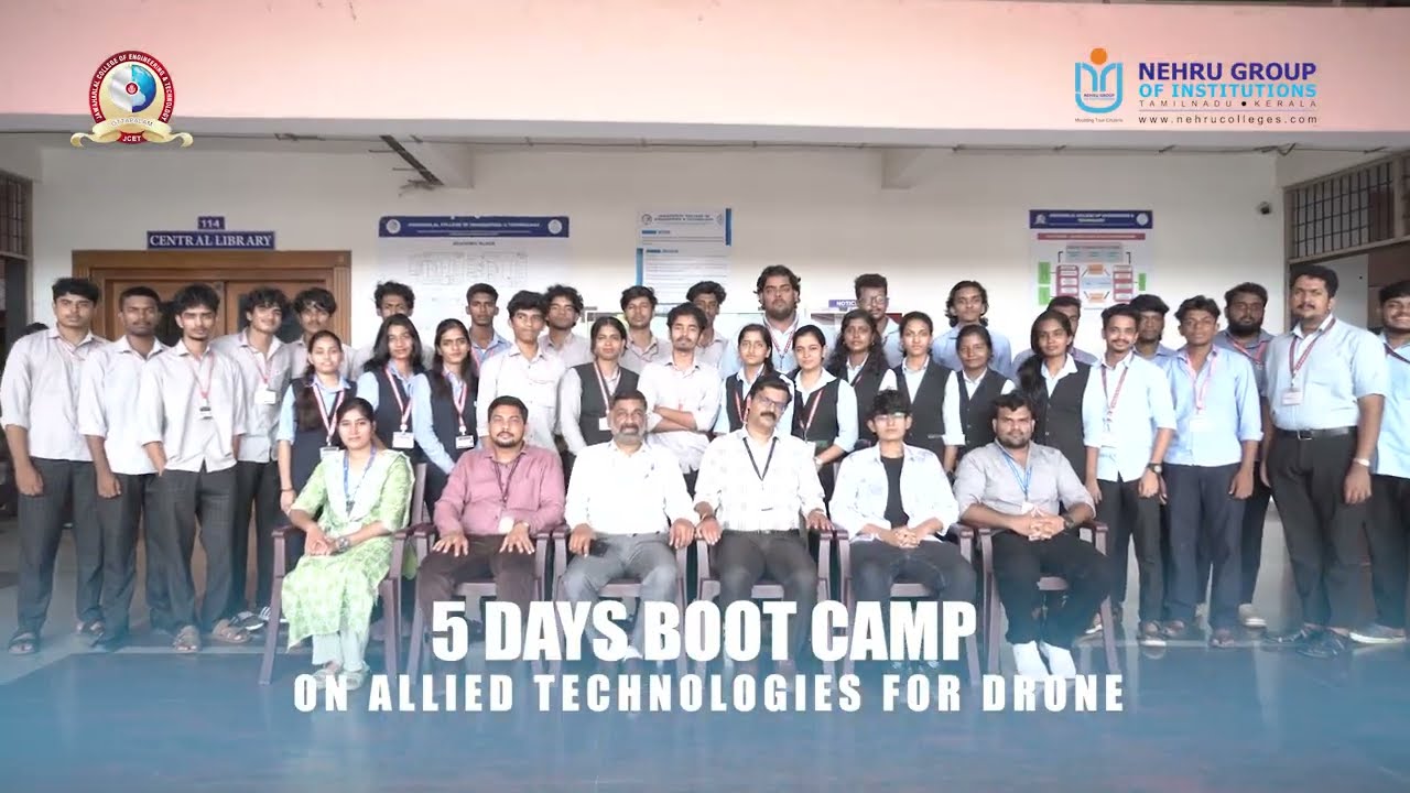 5-Day Bootcamp on Allied Drone Technologies | A Grand Success at JCET