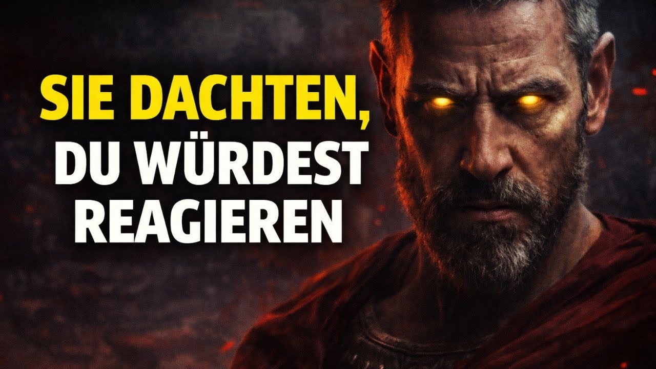 Ihr Fehler war zu glauben, dass du noch reagieren würdest.