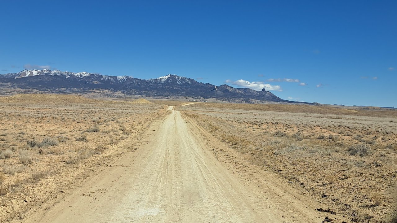 inbound to my pickup UTE Mountain Indian Reservation