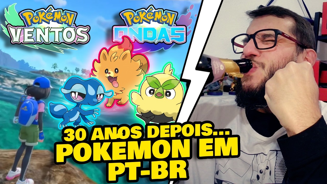 30 ANOS ESPERANDO POR ISSO… React Pokémon Presents