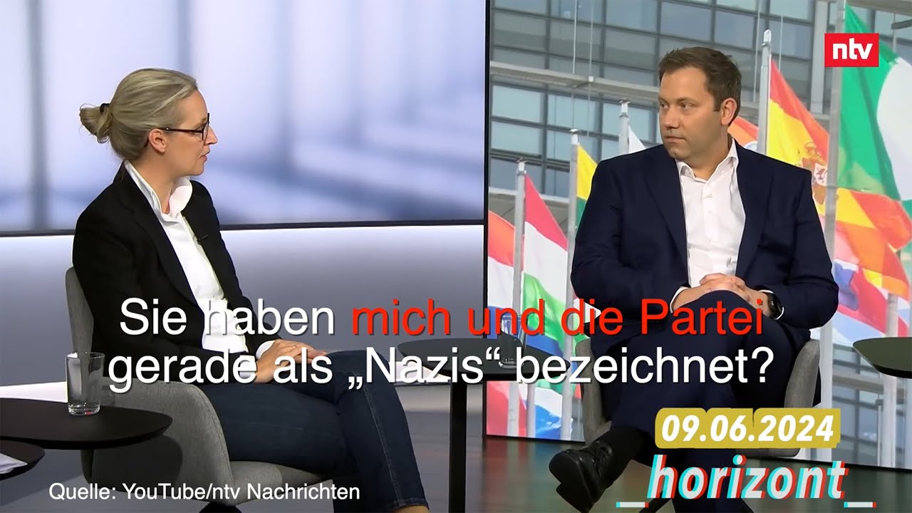 Klingbeil vs. Weidel (&sect; 130 StGB und &sect; 185 StGB)