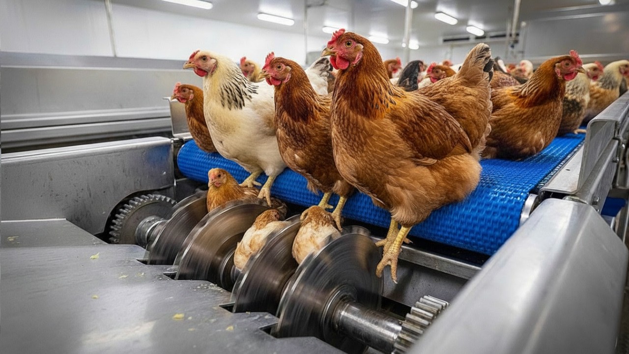 Inside Organic Chicken Mega Factory Egg Incubation & Chicken Raising Process