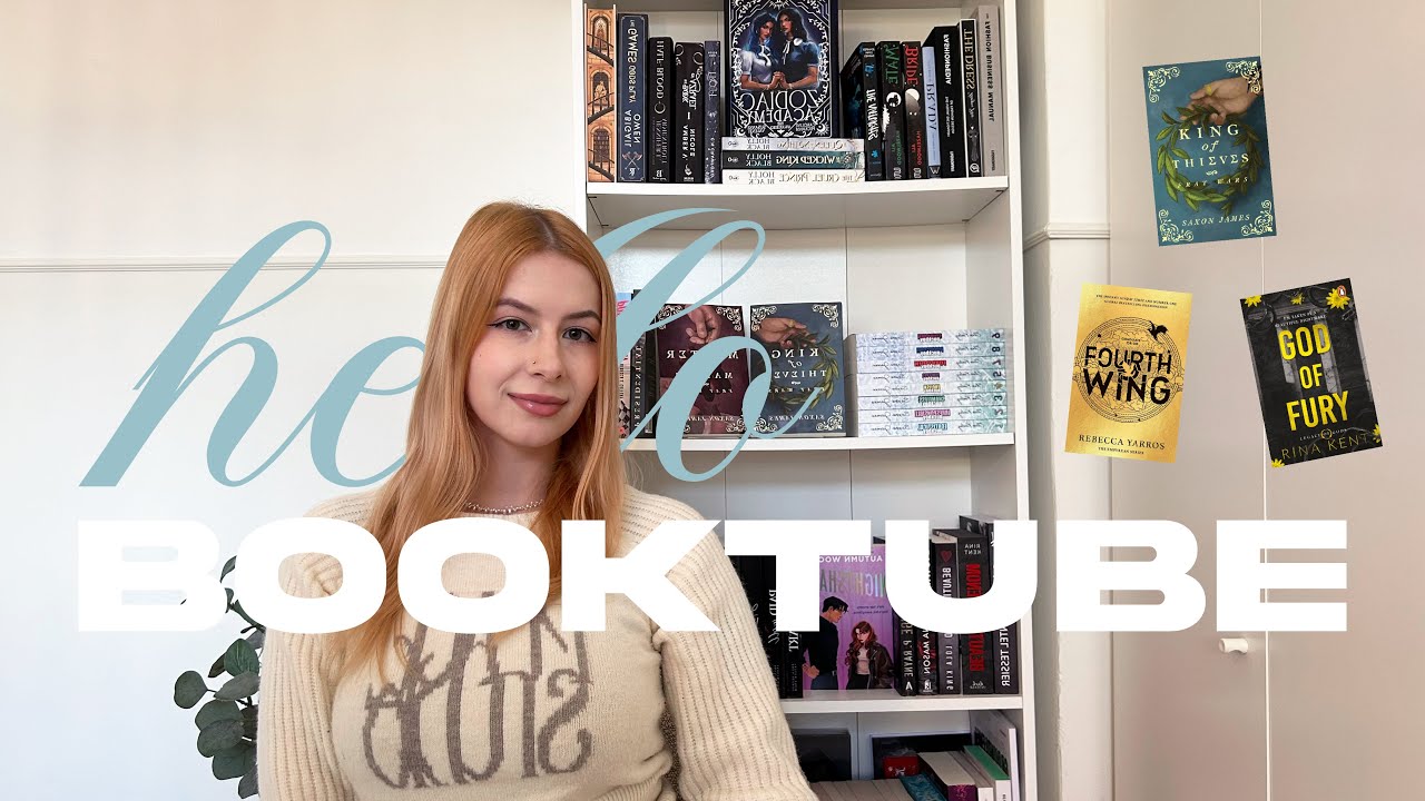 Hello, Booktube~ | Get to know me and my reading taste 🦢🤍🏹