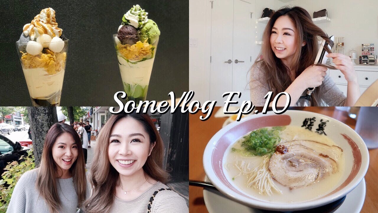 SomeVlog Ep.10 | 如何捲頭髮、新開幕日本甜點、失控姐妹花