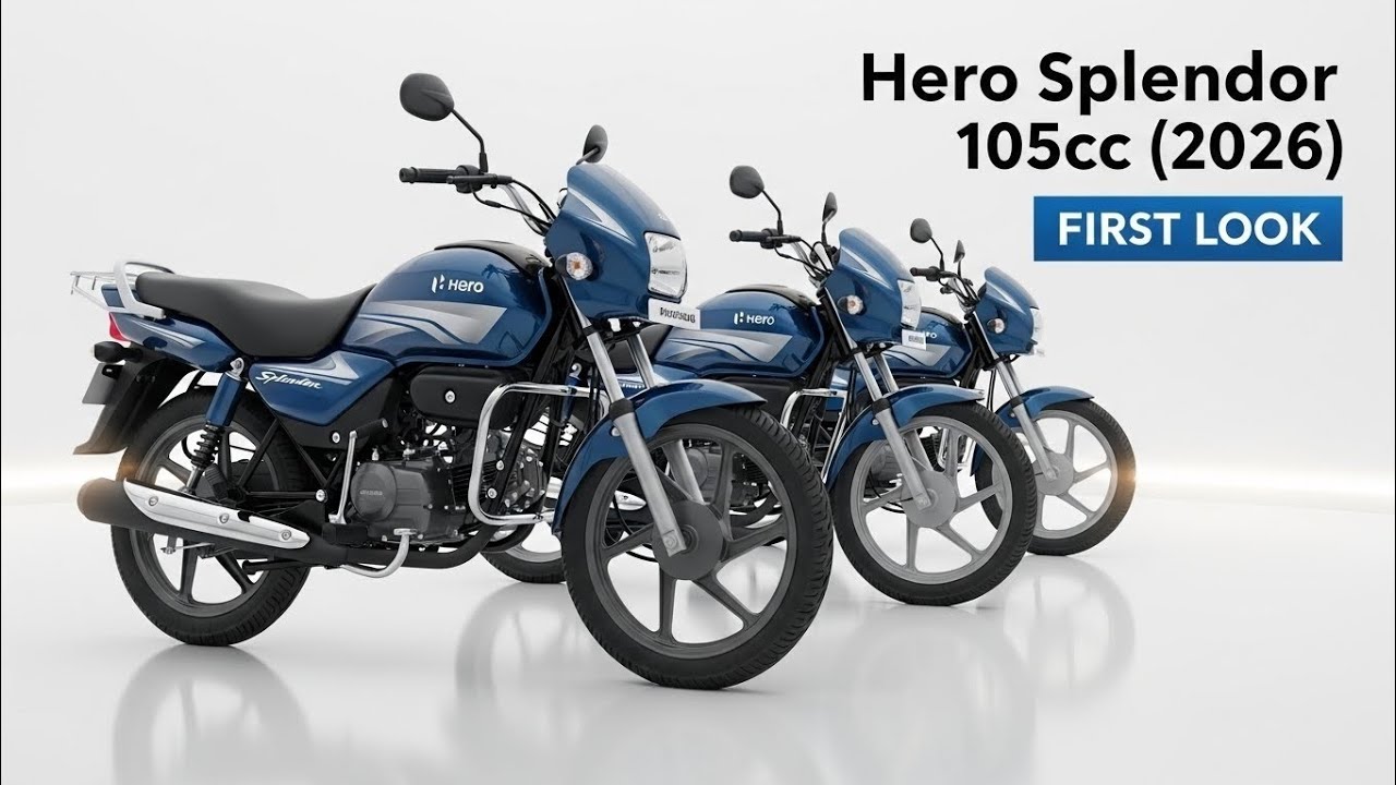 Hero Splendor 105cc 2026: भरोसे, माइलेज और रोज़मर्रा की ताक़त का नया चेहरा
