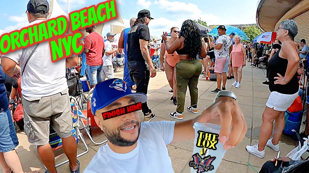 ORCHARD BEACH BRONX NYC SALSA SUNDAY!! | LOX VS DIPSET VERZUZ BATTLE DISCUSSION
