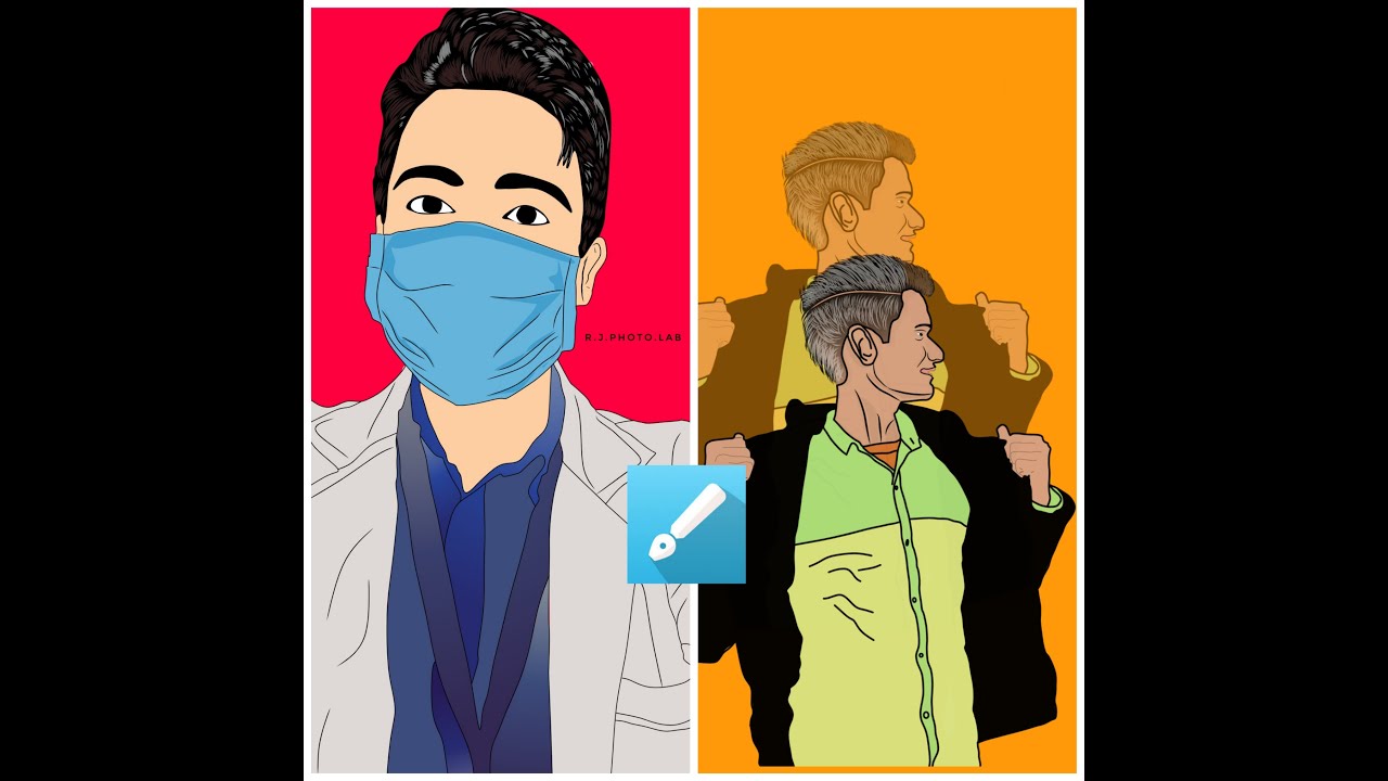 #Vectorat #slexip #stayathome vectorart 2 setp pic complete part 2  edit by Rj photo lab