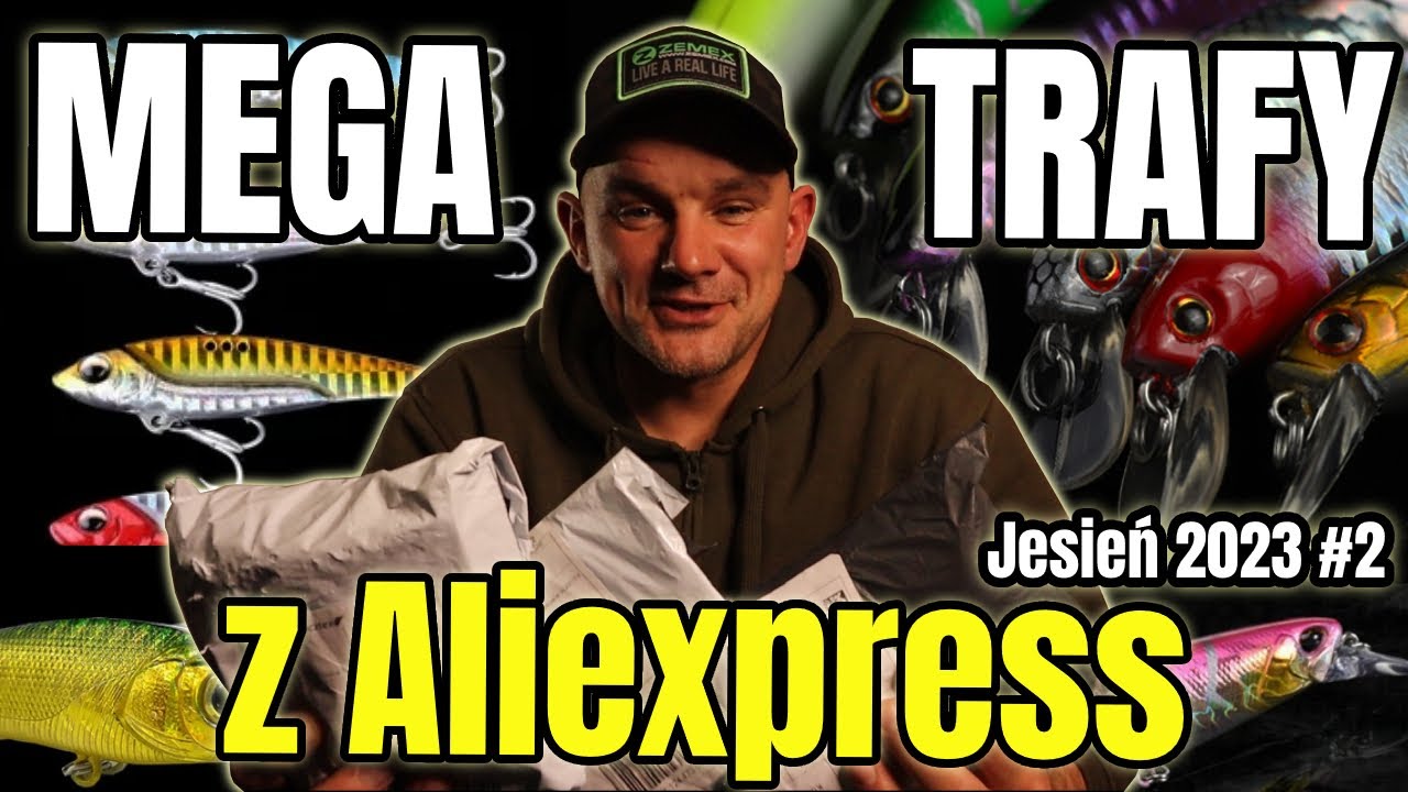 MEGA TRAFIENIA z Aliexpress !!! OKOŃ SZCZUPAK SANDACZ TROĆ !!!